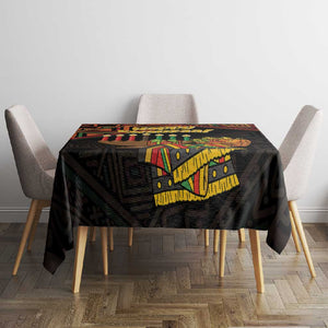 African Happy Kwanzaa Tablecloth