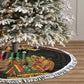 African Happy Kwanzaa Tree Skirt