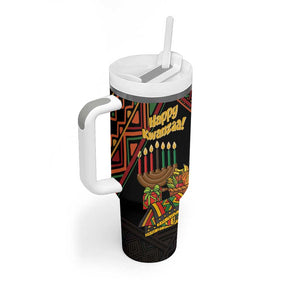 Personalized African Happy Kwanzaa Tumbler With Handle