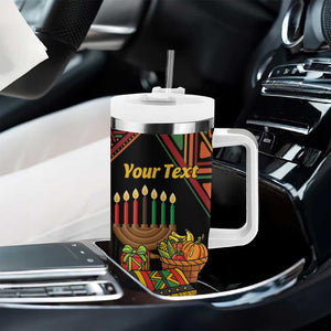 Personalized African Happy Kwanzaa Tumbler With Handle