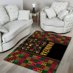 Kwanzaa African Pattern Area Rug