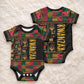 Kwanzaa African Pattern Baby Onesie