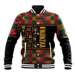 Kwanzaa African Pattern Baseball Jacket