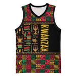 Kwanzaa African Pattern Basketball Jersey LT01