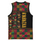 Kwanzaa African Pattern Basketball Jersey LT01
