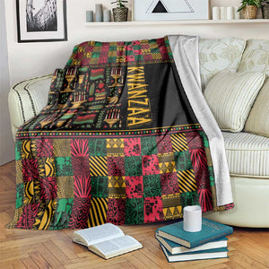 Kwanzaa African Pattern Blanket