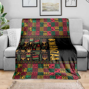 Kwanzaa African Pattern Blanket