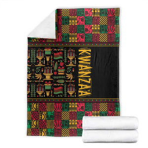 Kwanzaa African Pattern Blanket