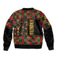 Kwanzaa African Pattern Bomber Jacket
