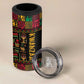 Kwanzaa African Pattern 4 in 1 Can Cooler Tumbler