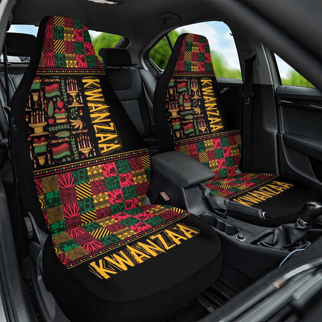 Kwanzaa African Pattern Car Seat Cover