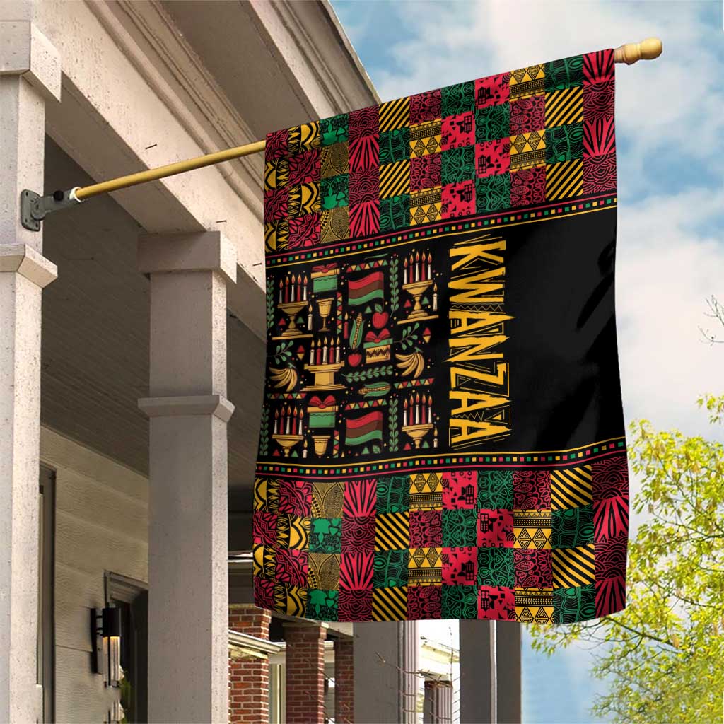 Kwanzaa African Pattern Garden Flag