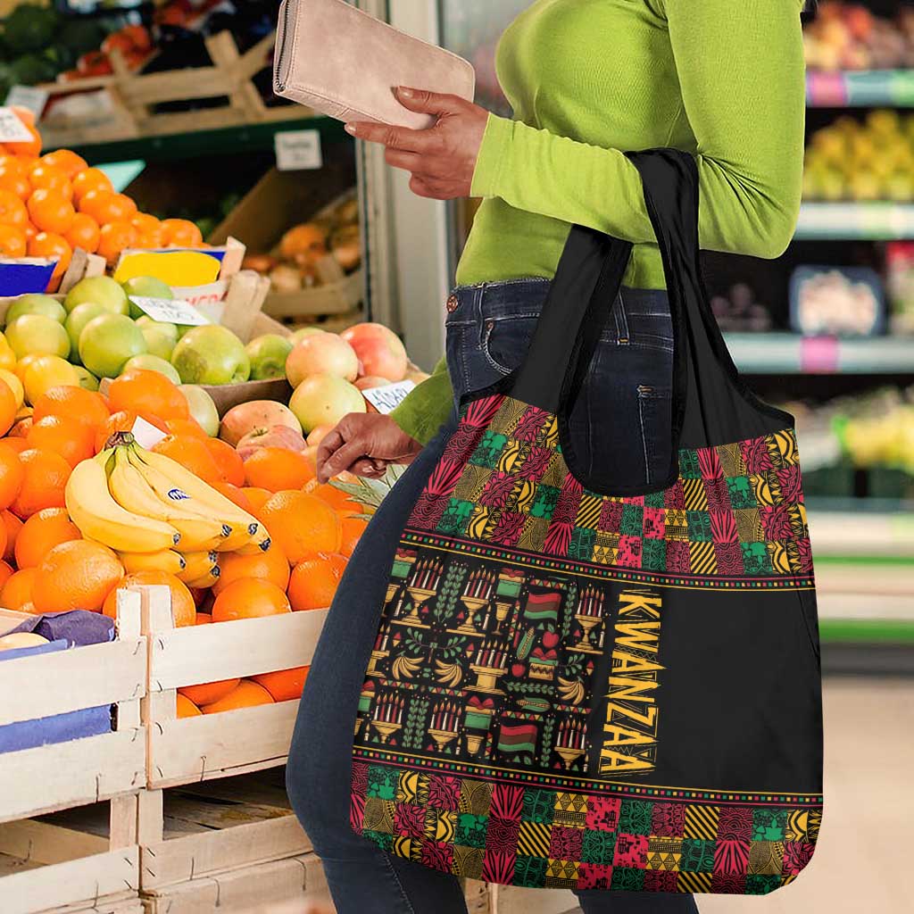 Kwanzaa African Pattern Grocery Bag
