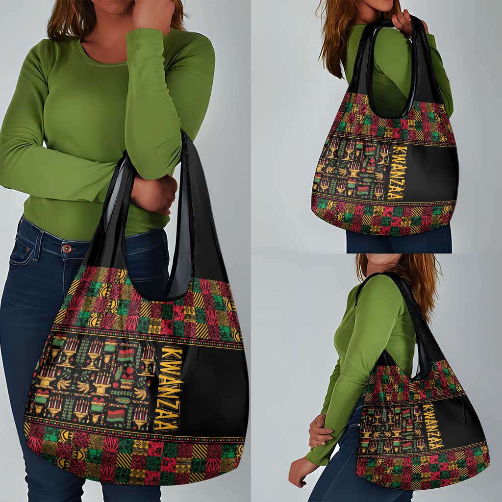 Kwanzaa African Pattern Grocery Bag