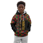Kwanzaa African Pattern Kid Hoodie