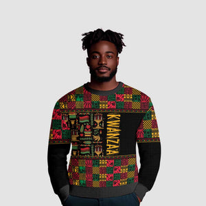 Kwanzaa African Pattern Ugly Christmas Sweater