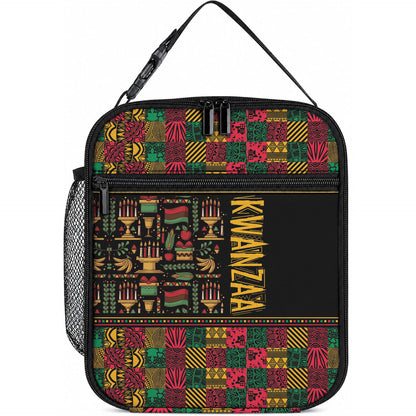 Kwanzaa African Pattern Lunch Bag