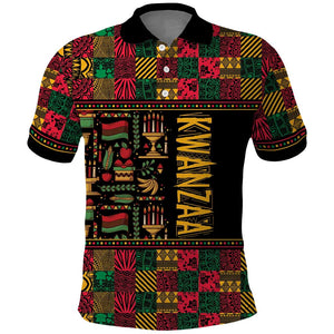 Kwanzaa African Pattern Polo Shirt