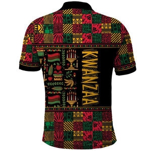 Kwanzaa African Pattern Polo Shirt