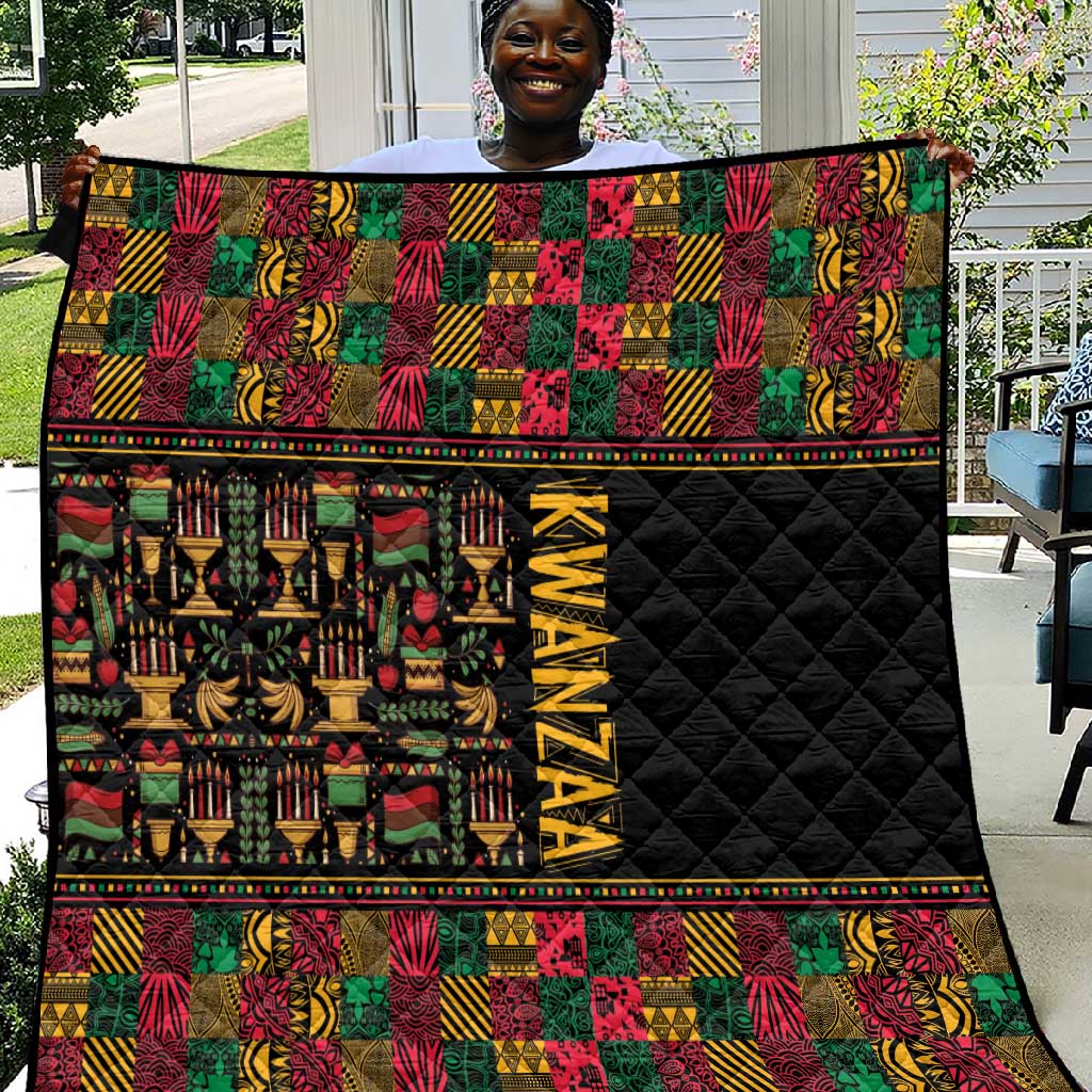 Kwanzaa African Pattern Quilt