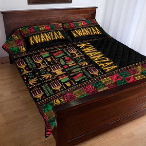 Kwanzaa African Pattern Quilt Bed Set