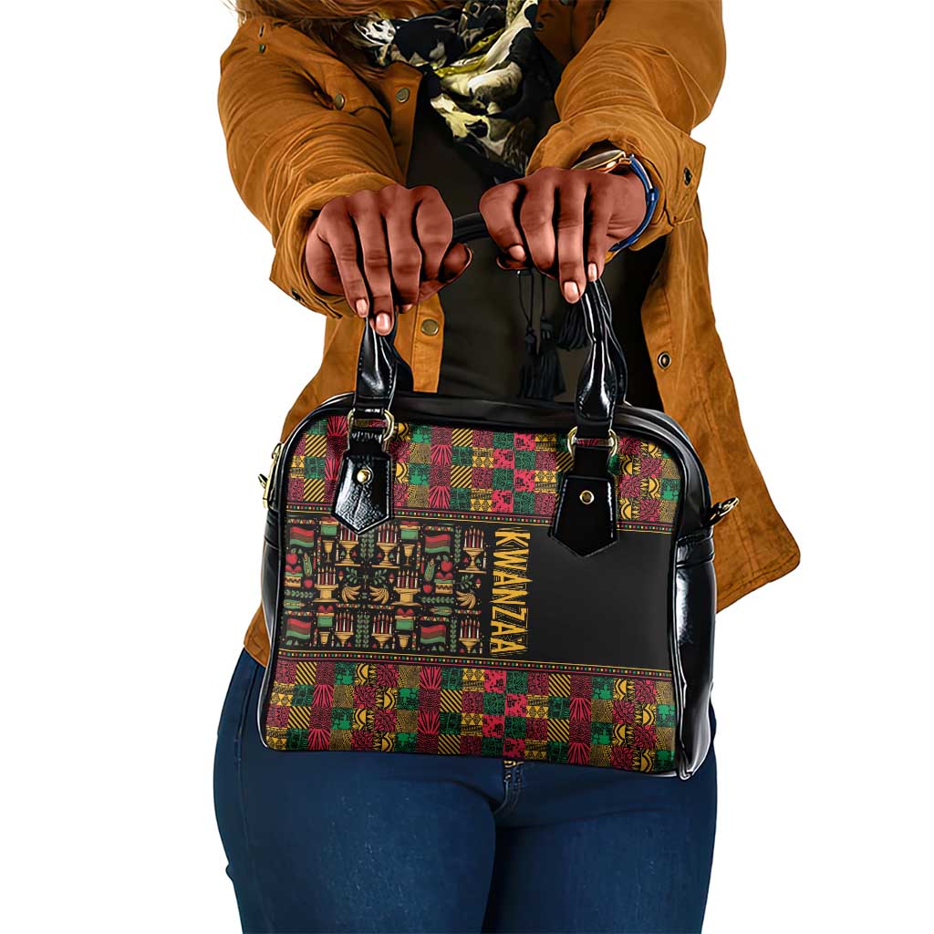 Kwanzaa African Pattern Shoulder Handbag