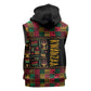 Kwanzaa African Pattern Sleeveless Hoodie - African Pride