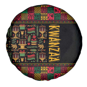 Kwanzaa African Pattern Spare Tire Cover