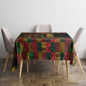 Kwanzaa African Pattern Tablecloth