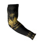 Ayiti 222nd Independence Day Anniversary Arm Sleeves Haiti Gold VeVe Pattern - African Pride