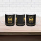 Ayiti 222nd Independence Day Anniversary Ceramic Mug Haiti Gold VeVe Pattern - African Pride