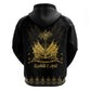 Ayiti 222nd Independence Day Anniversary Hoodie Haiti Gold VeVe Pattern - African Pride