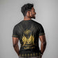 Ayiti 222nd Independence Day Anniversary T shirt Haiti Gold VeVe Pattern LT01