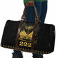 Ayiti 222nd Independence Day Anniversary Travel Bag Haiti Gold VeVe Pattern - African Pride