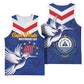 Cape Verde Independence Day Basketball Jersey Gerbera Daisy Pattern LT01