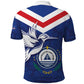 Cape Verde Independence Day Polo Shirt Gerbera Daisy Pattern