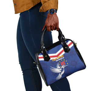 Cape Verde Independence Day Shoulder Handbag Gerbera Daisy Pattern