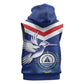 Cape Verde Independence Day Sleeveless Hoodie Gerbera Daisy Pattern - African Pride