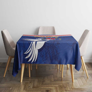 Cape Verde Independence Day Tablecloth Gerbera Daisy Pattern