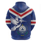 Cape Verde Independence Day Zip Hoodie Gerbera Daisy Pattern