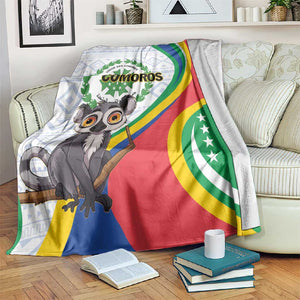 Comoros Blanket 1975 Komori Mongoose Lemur African Pattern