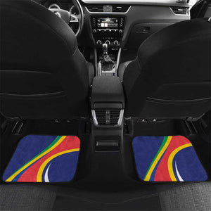 Comoros Car Mats 1975 Komori Mongoose Lemur African Pattern