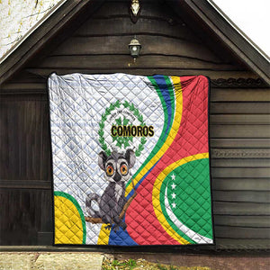 Comoros Quilt 1975 Komori Mongoose Lemur African Pattern