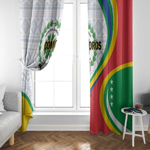 Comoros Window Curtain 1975 Komori Mongoose Lemur African Pattern