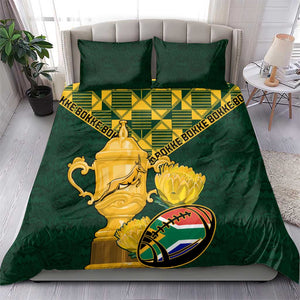 South Africa Rugby Bedding Set - Go Bokke Champion, World Cup