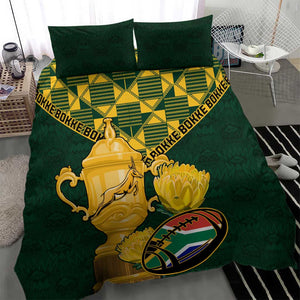 South Africa Rugby Bedding Set - Go Bokke Champion, World Cup