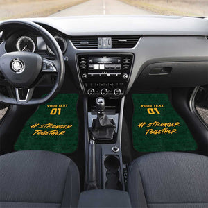 South Africa Rugby Car Mats - Go Bokke Champion, World Cup