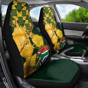 South Africa Rugby Car Seat Cover - Go Bokke Champion, World Cup