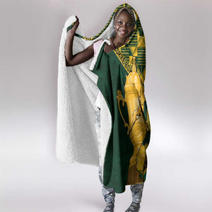 South Africa Rugby Hooded Blanket - Go Bokke Champion, World Cup