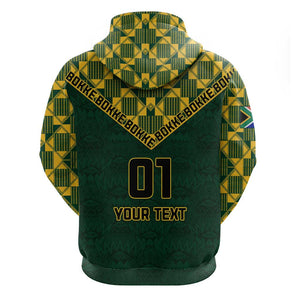 Custom South Africa Rugby Hoodie - Go Bokke Champion, World Cup